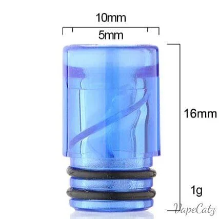 510 Clear and Colored Spiral or Swirl Replacement Tip CB3K