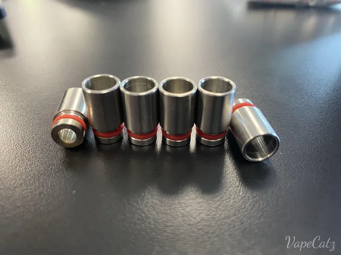 510 Stainless Steel Tube Short Drip Tip – Set of 2 H12