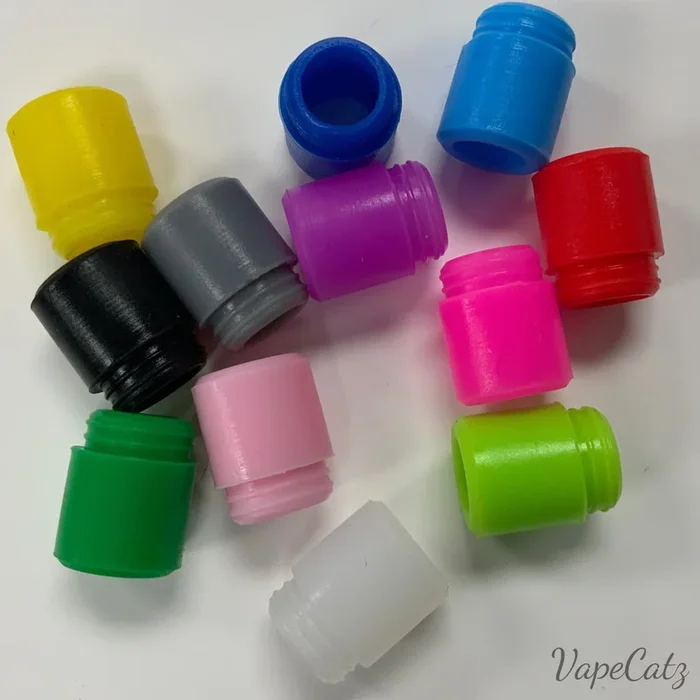 810 Silicone Drip Tips – Pair of 2 – Totally Unbreakable! and bright! YA3