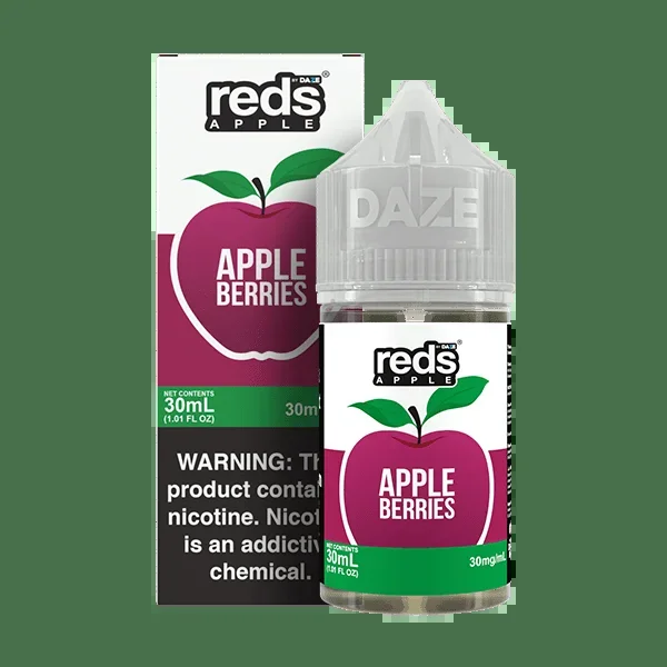 Apple Berries SALT – Red’s Apple E-Juice by 7 Daze – 30mL