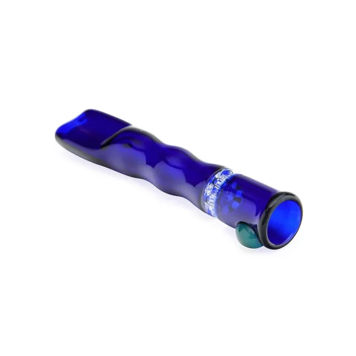 Blazing Blue Glass Honeycomb Screen Bat