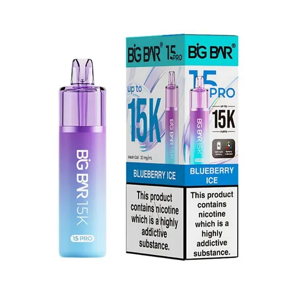 Blueberry Ice Big Bar 15K Pro Prefilled Pod Kit