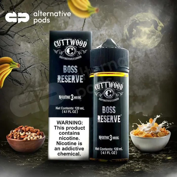 Cuttwood Boss Reserve E-Liquid 120ML
