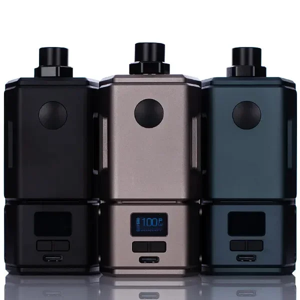 Dovpo x Across Ethos Dual 18650 100W Boro Box Mod Kit (DISCONTINUED)