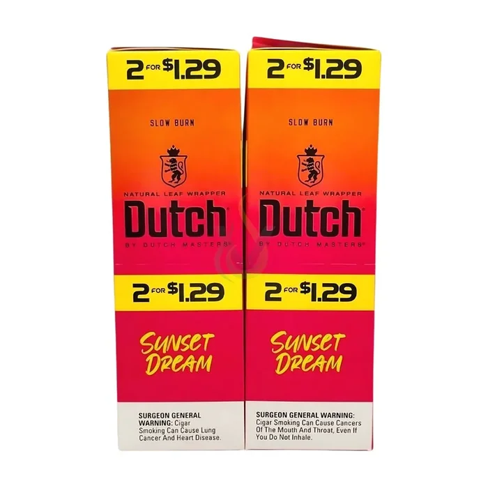 Dutch Cigar 2 for $1.29 Case
