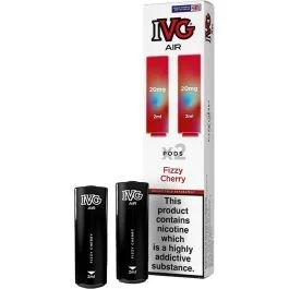 Fizzy cherry IVG Air pods 2 pack