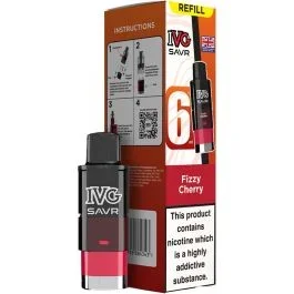 Fizzy cherry IVG SAVR pod & refill 6ml