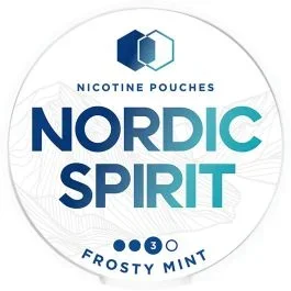 Frosty mint Nordic Spirit nicotine pouches 20 pack