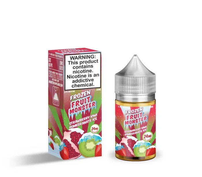 Frozen Fruit Monster Salt Strawberry Kiwi Pomegranate Ice eJuice