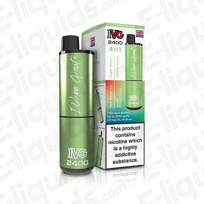IVG 2400 4-in-1 Apple Edition Prefilled Pod Kit