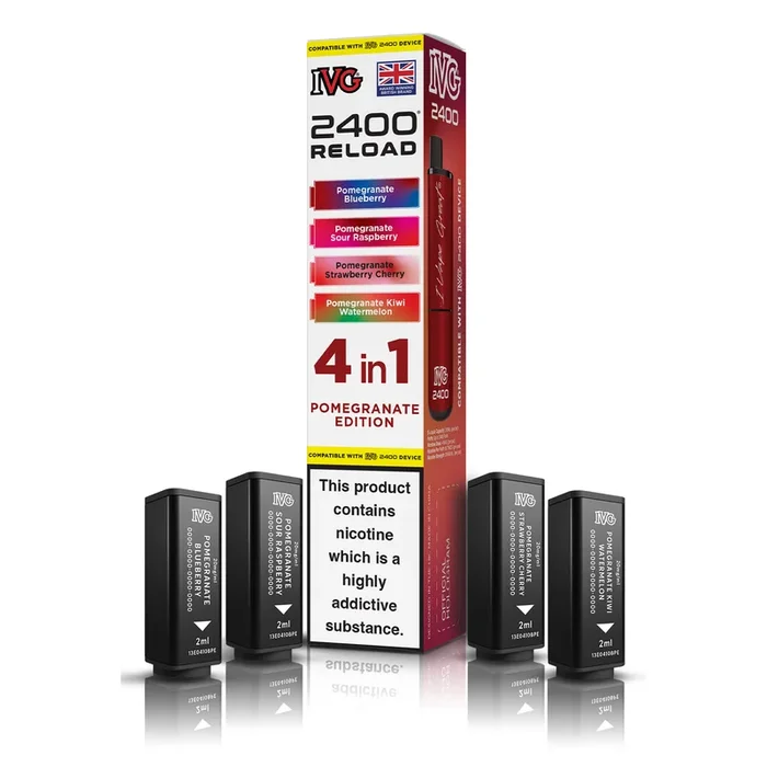 IVG 2400 Reload 4 in 1 Pomegranate Edition Pods