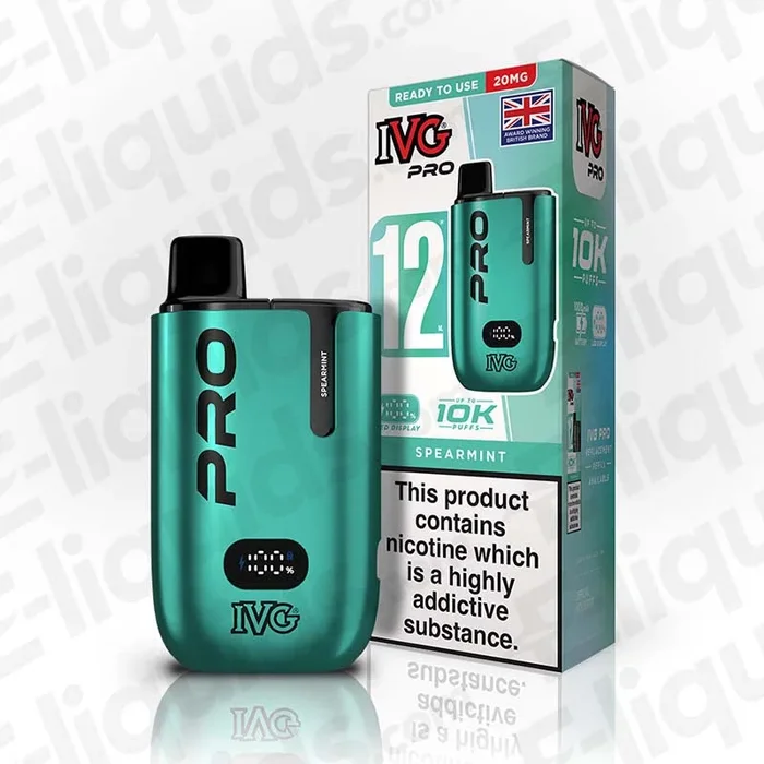 IVG Pro 12 20mg Spearmint Prefilled Pod Kit