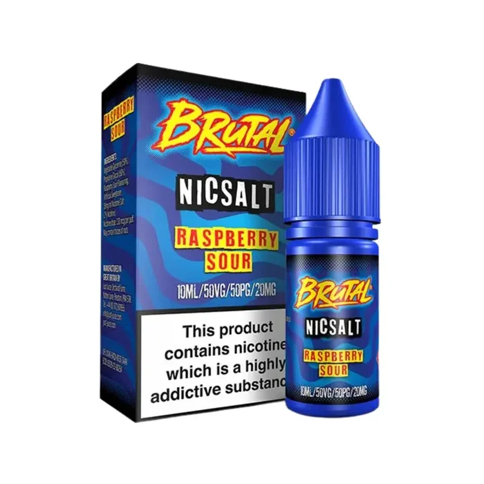 Just Juice Brutal Raspberry Sour 10ml Nic Salt E-liquid