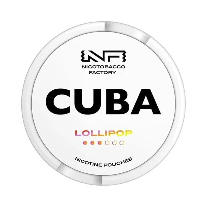 Lollipop Cuba White Nicotine Pouches