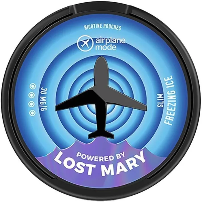 Lost Mary Airplane Mode Nicotine pouches – Freezing Ice