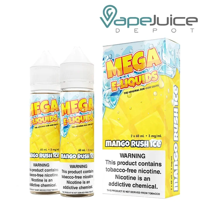 Mango Rush Ice MEGA e-Liquids