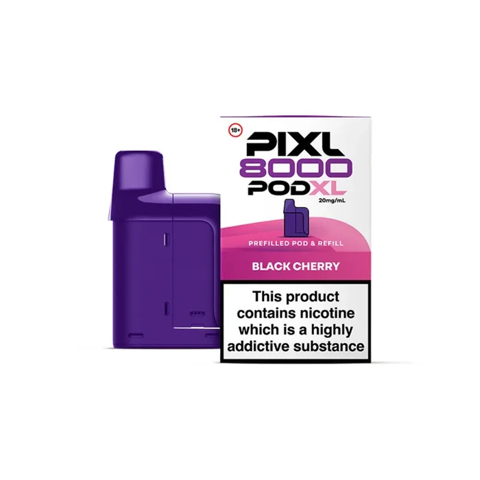Pixl 8000 Black Cherry Refill Pods