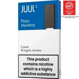 Polar menthol JUUL2 pods 2 pack