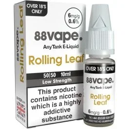 Rolling leaf 88Vape Any Tank e-liquid 10ml