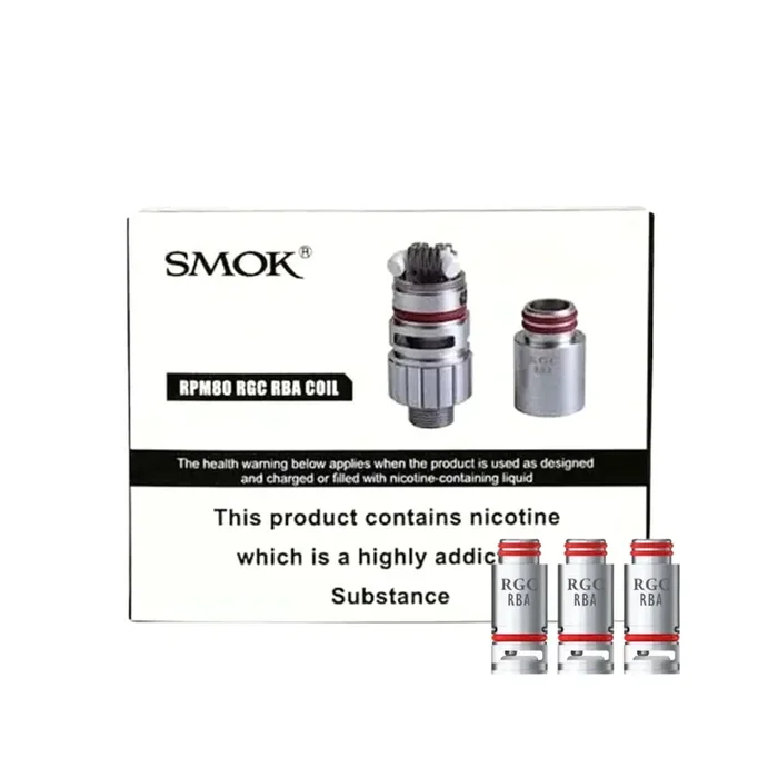 SMOK RPM80 RGC RBA Coil