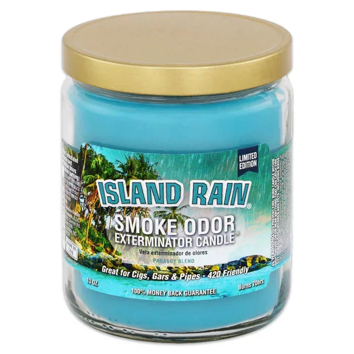 Smoke Odor – 13oz Island Rain Candle