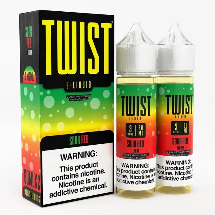 Sour Red – Twist E-Liquids – 120mL