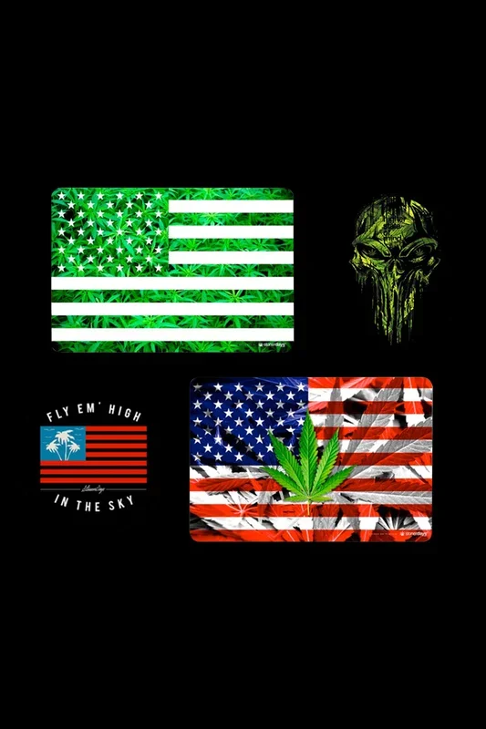 StonerDays Operation Dabber Delight Dab Mat – 4 Pack