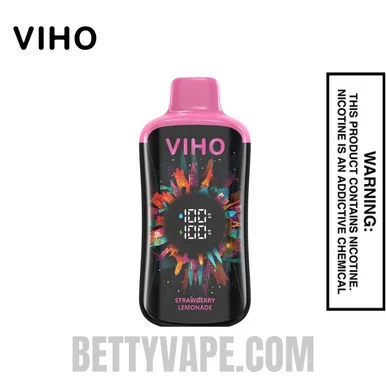 Strawberry Lemonade VIHO Supercharge Pro Disposable Vape