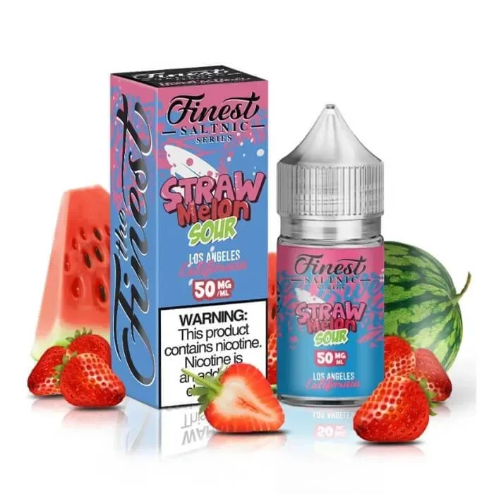 Strawmelon Sour Nicotine Salt by The Finest