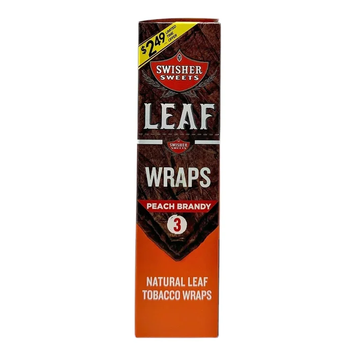 Swisher Sweets Leaf Wraps 3/$2.49 Case