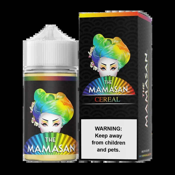 The Mamasan Series E-Liquid 60mL – Freebase – Super Cereal, 06mg