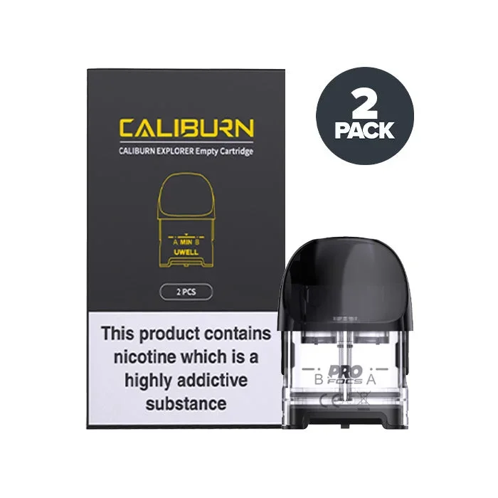 Uwell Caliburn Explorer Empty Replacement Pods