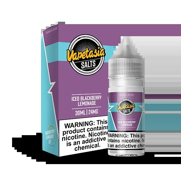 Vapetasia Salt Iced Blackberry Lemonade eJuice