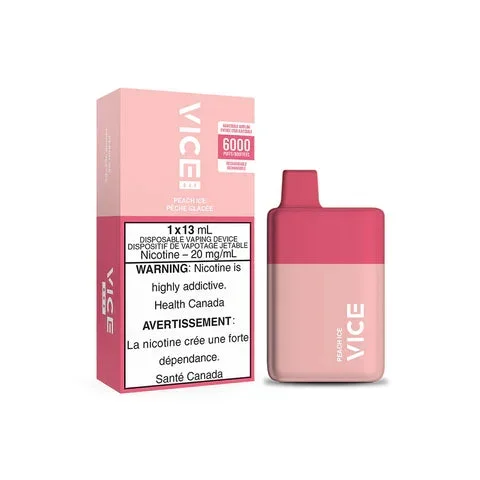 VICE BOX DISPOSABLE – PEACH ICE (Ontario)