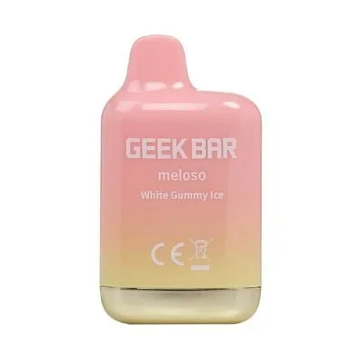 White Gummy Ice Geek Bar Meloso Mini 1500 Disposable
