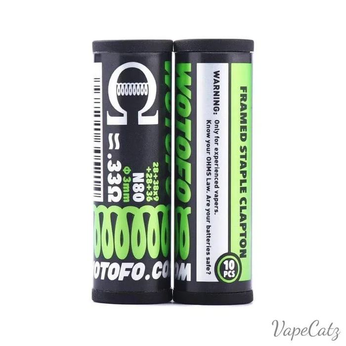Wotofo Wire – pre built coils – 10 pack